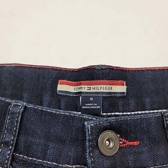 Tommy Hilfiger Slim Stretch Revolution Jeans Size 16 Boys NWOT Adjustable Waist - Picture 6 of 16